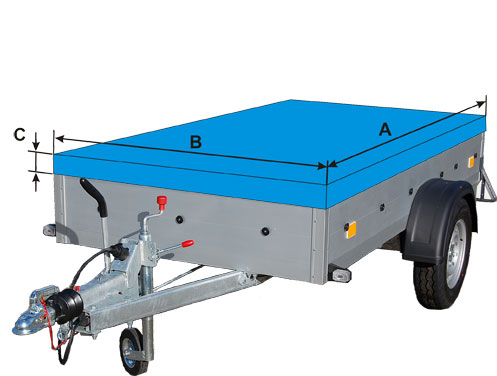 Maße Flachplane Maße Flachplane